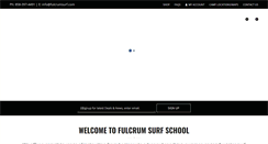 Desktop Screenshot of fulcrumsurf.com